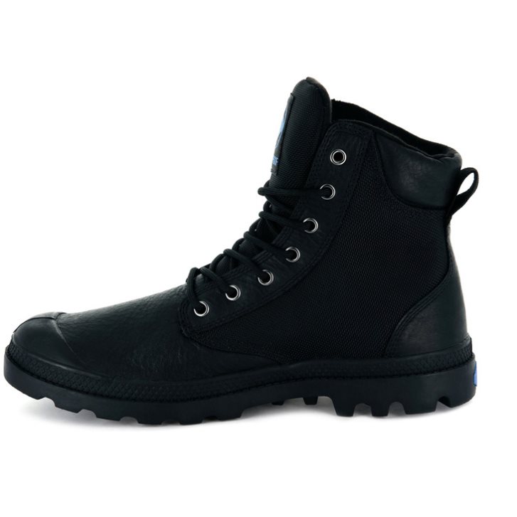 Pánské Boty Palladium Pampa Sportovní Cuff WPN Černé | CZ BXY-17U
